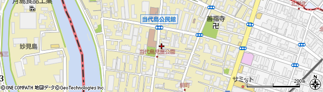 千葉県浦安市当代島周辺の地図