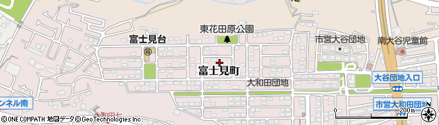 東京都八王子市富士見町周辺の地図