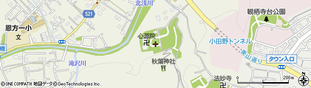 東京都八王子市下恩方町1968周辺の地図
