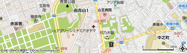 東京都港区南青山1丁目15周辺の地図