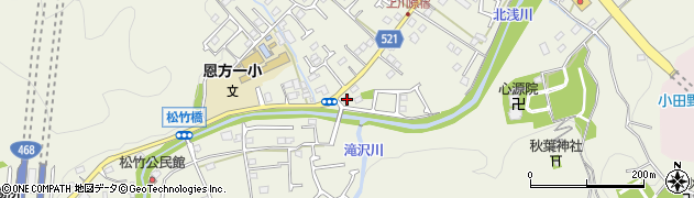 東京都八王子市下恩方町1593周辺の地図