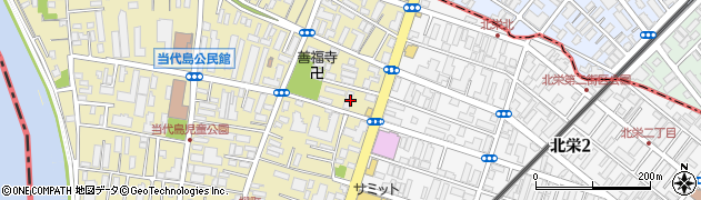 千葉県浦安市当代島2丁目5周辺の地図