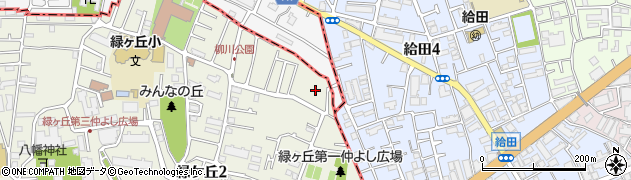 東京都調布市緑ケ丘2丁目48周辺の地図