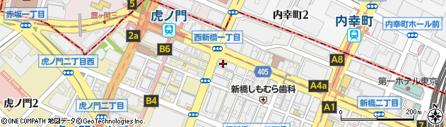 三井住友信託銀行虎ノ門コンサルティングオフィス周辺の地図
