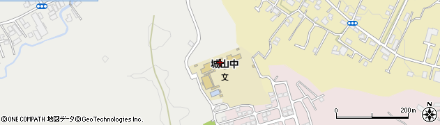 八王子市立城山中学校周辺の地図