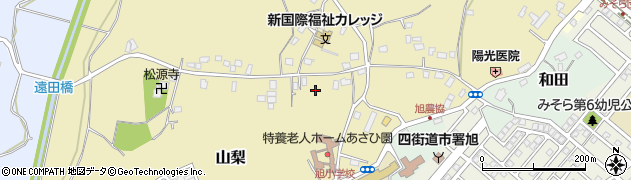 千葉県四街道市山梨1403周辺の地図