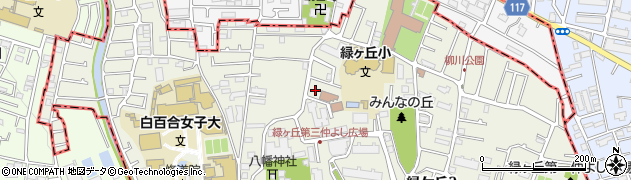 東京都調布市緑ケ丘2丁目18周辺の地図
