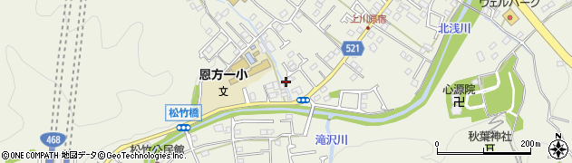 東京都八王子市下恩方町1589周辺の地図