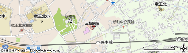 三枝病院周辺の地図