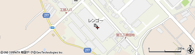 レンゴー株式会社　千葉工場周辺の地図