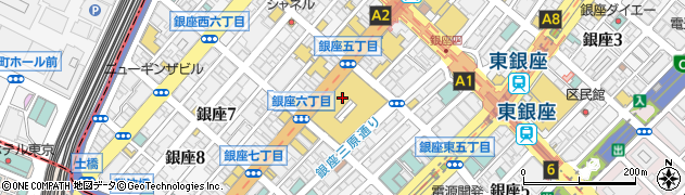 ＳＭＢＣ信託銀行　銀座支店周辺の地図