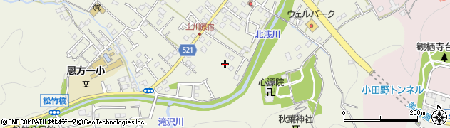 東京都八王子市下恩方町1639周辺の地図
