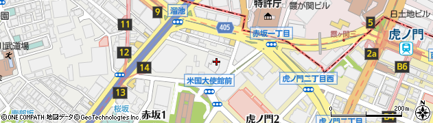 日本グッドイヤー株式会社　本社周辺の地図