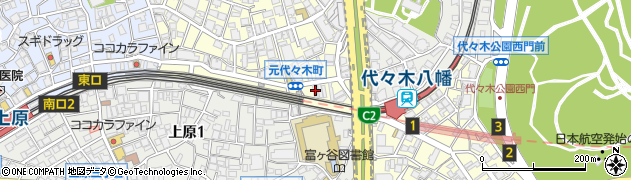 まいばすけっと代々木八幡駅西店周辺の地図