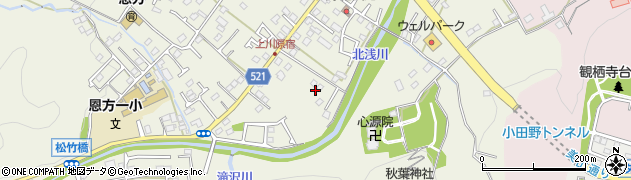 東京都八王子市下恩方町1646周辺の地図