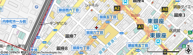 西銀座診療所周辺の地図