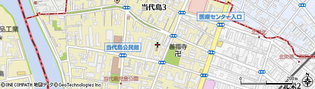 千葉県浦安市当代島2丁目7周辺の地図