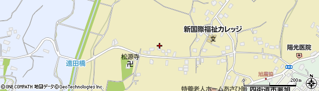 千葉県四街道市山梨1175周辺の地図