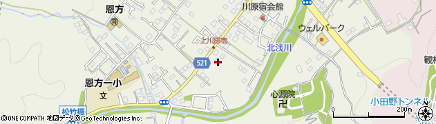 東京都八王子市下恩方町1652周辺の地図