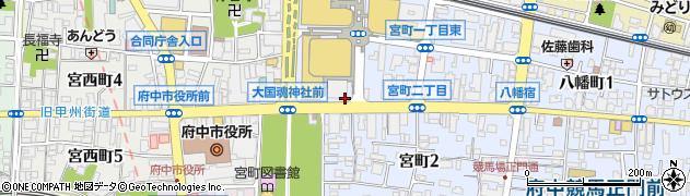 サノフィ株式会社　府中オフィス・カスタマー・サポート・センター周辺の地図