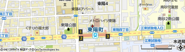 くいもの屋 わん 東陽町駅前店周辺の地図