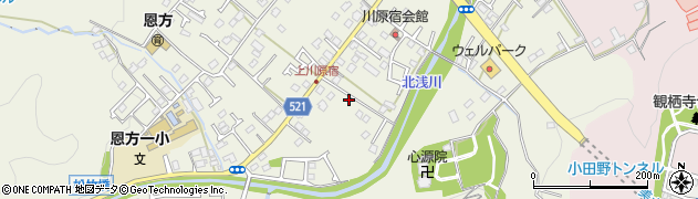 東京都八王子市下恩方町1648周辺の地図