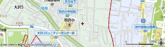 株式会社鈴木達己建築研究所周辺の地図