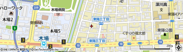 東京高齢協 江東さざんか周辺の地図