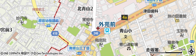 東京都港区北青山2丁目7-18周辺の地図