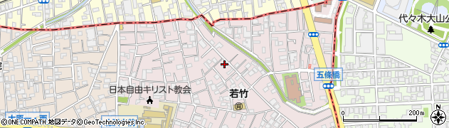 東京都世田谷区北沢5丁目21-9周辺の地図