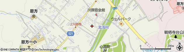 東京都八王子市下恩方町1712周辺の地図