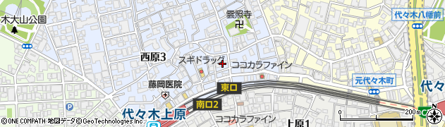 按田餃子周辺の地図