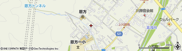 東京都八王子市下恩方町1414周辺の地図