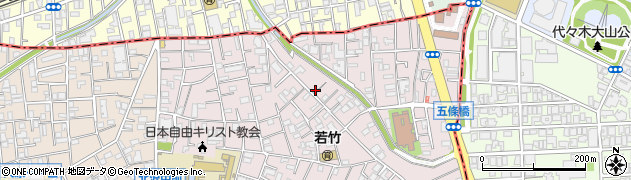 東京都世田谷区北沢5丁目34-3周辺の地図