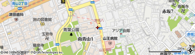 東京都港区南青山1丁目10周辺の地図