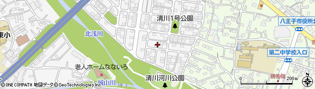 東京都八王子市清川町18周辺の地図