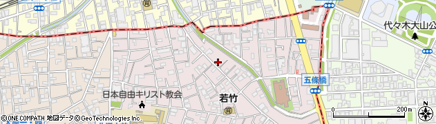 東京都世田谷区北沢5丁目34-4周辺の地図