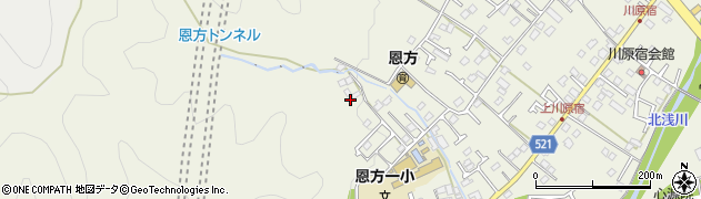 東京都八王子市下恩方町1352周辺の地図