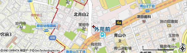東京都港区北青山2丁目7-22周辺の地図