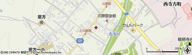 東京都八王子市下恩方町1708周辺の地図
