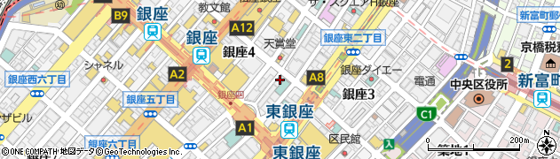 エステバン東京周辺の地図