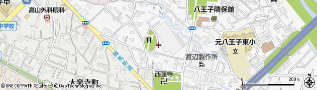 東京都八王子市叶谷町周辺の地図