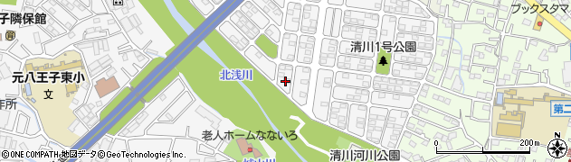 東京都八王子市清川町31周辺の地図