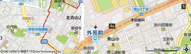 東京都港区北青山2丁目7周辺の地図