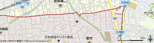 東京都世田谷区北沢5丁目36-11周辺の地図
