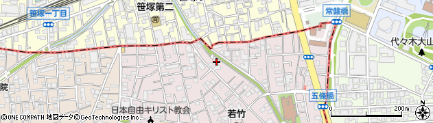 東京都世田谷区北沢5丁目34周辺の地図