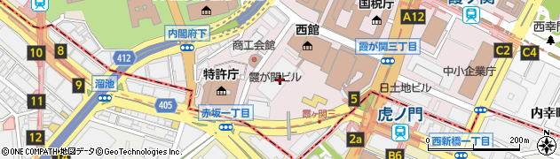 上等カレー 霞が関ビル店周辺の地図