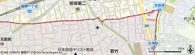 東京都世田谷区北沢5丁目36-10周辺の地図