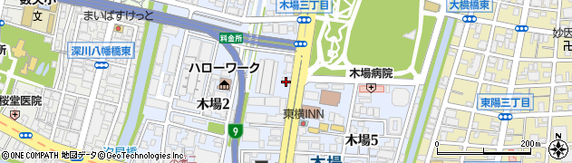 堺福音教会東京チャペル周辺の地図