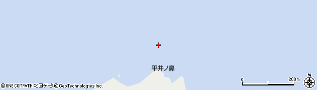 平井ノ鼻周辺の地図
